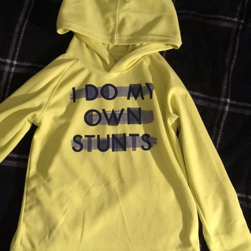 Boys hooded long sleeve